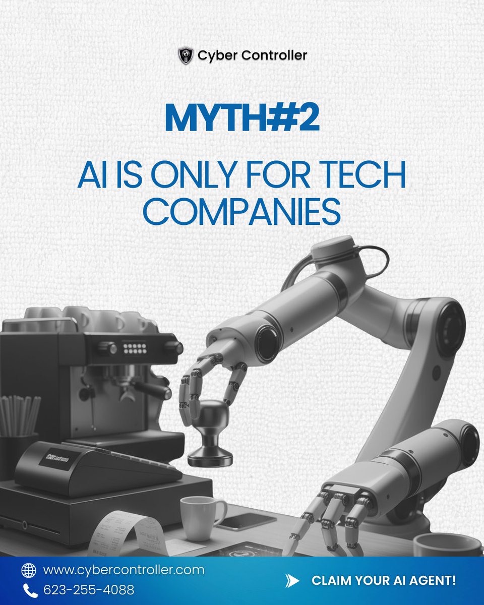 internetmweb's tweet photo. AI is not too expensive. Myths are.
Small businesses can afford and thrive with AI.

💡 CyberController helps you use AI to grow smarter.
🔗 https://t.co/0UeHZrWRds

#AI #SmallBusiness #AIMyths #DigitalMarketing #SEO #Automation https://t.co/IaRMgyl4F5