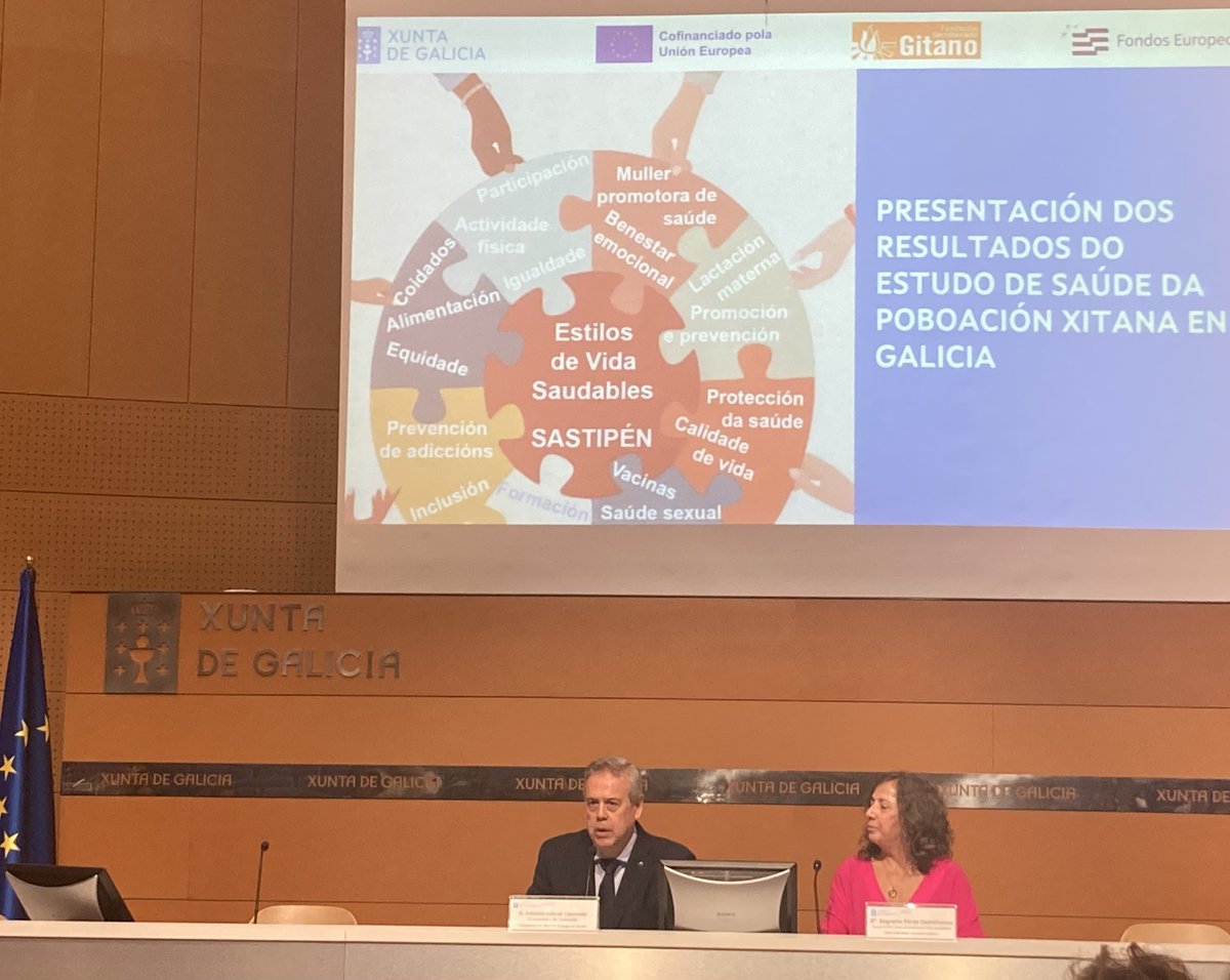 gitanos_org_GAL's tweet photo. Presentación de los resultados del "Estudio-diagnostico sobre la situación de la población gitana en materia de salud"  @gitanos_org @SanidadeXunta https://t.co/RVj8k9aKCI