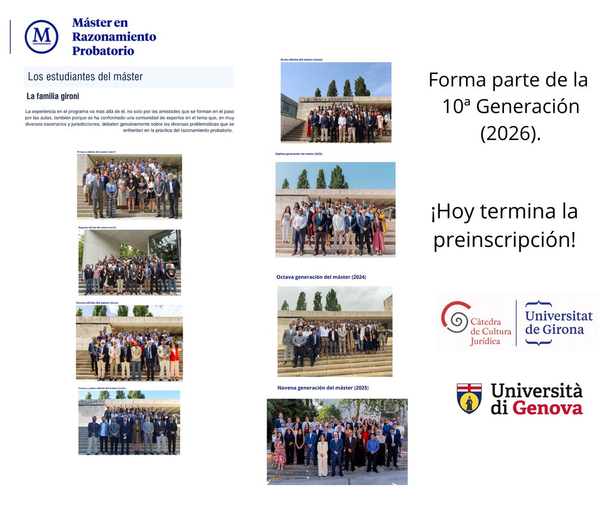 ¡Últimas horas para unirte a nuestro Máster! 

Hoy se cierra la preinscripción, que puedes hacer aquí: 

fundacioudg.org/es/p/matricula…