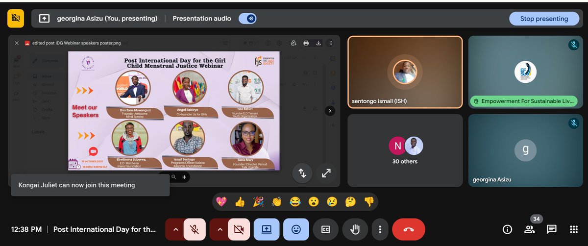 IriseEastAfrica's tweet image. .@DonZaneMuwanguz from @AwesomeMindSpks shared how they’re driving social and behavioral change by empowering cultural and religious leaders to challenge the socio-cultural norms that discriminate against menstruating girls and women in schools and communities.
@FJS…