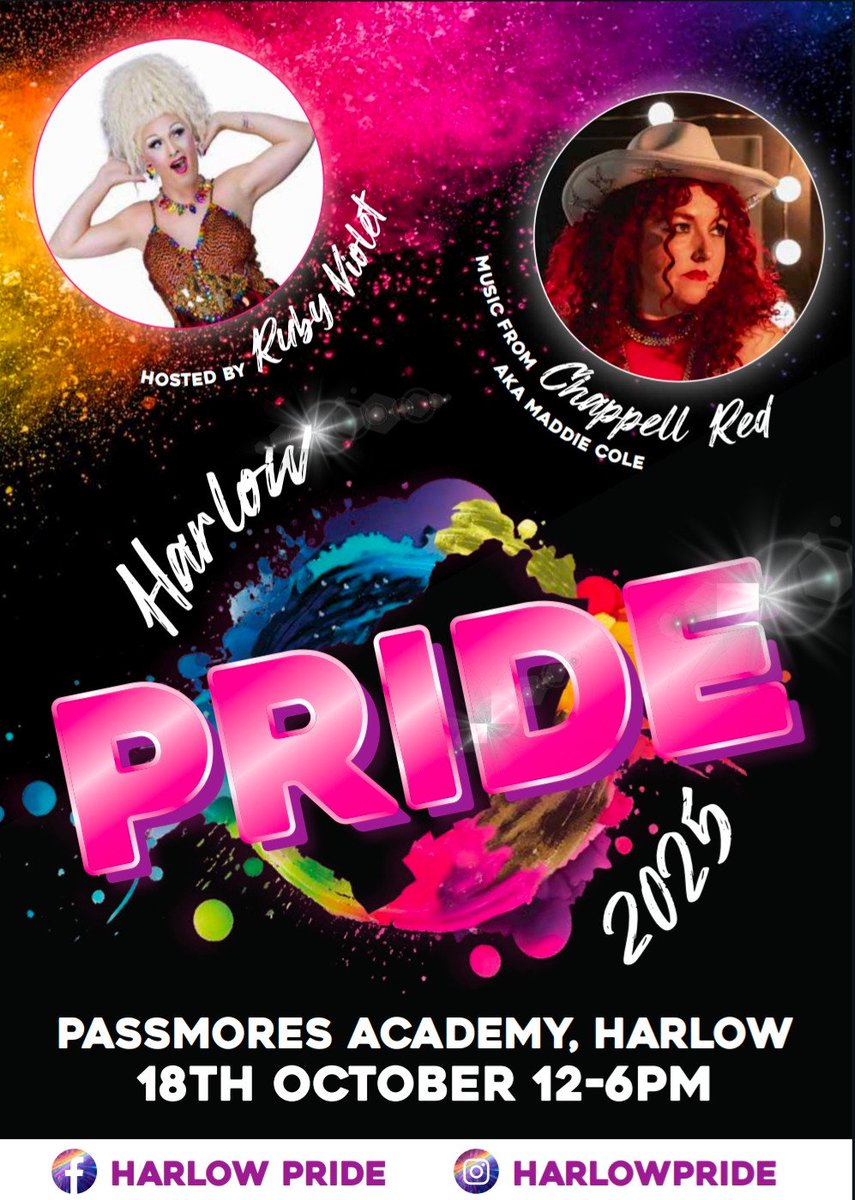 CarmellaPoetry's tweet image. Excited to be reading at @HarlowPride  this year! Come and join us in supporting our LGBTQ+ communities this weekend!
#HarlowPride
#CommunityMatters
#Oneness 
#HarlowCircleofPoetry