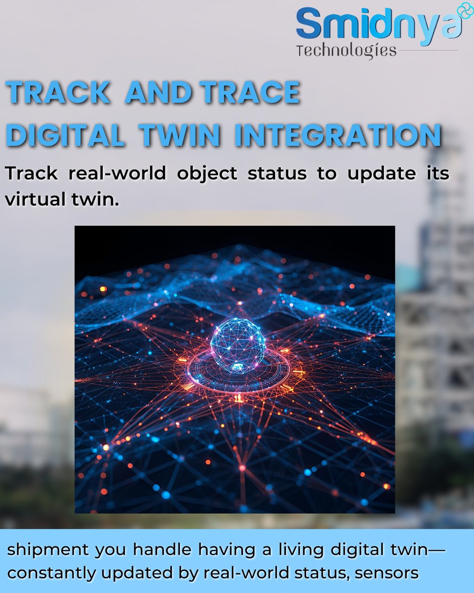 Smidnya11's tweet image. Smidnya Technologies | The Fusion of Track-and-Trace and Digital Twin
The physical world now speaks to its digital reflection.
Know  more  : zurl.co/ldva5 
#SmidnyaTechnologies #TrackAndTrace #DigitalTwin #Industry5_0 #SmartFactory #Innovation #Automation