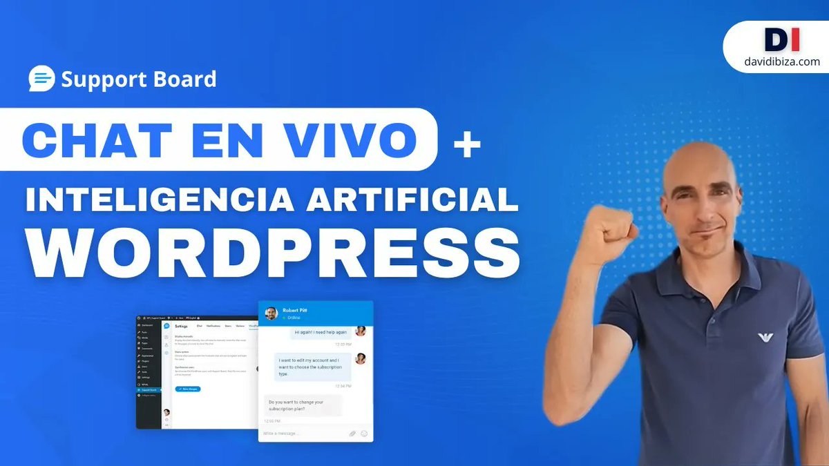 davidibizawp's tweet image. 🤖 Chatbot + chat en vivo + tickets = atención eficiente. 

Así trabajo hoy con Board Support: youtu.be/wR4dGAYxjbE

#WordPress #SoporteDigital