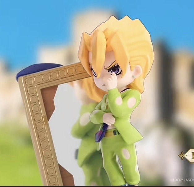 Is it intentional that fugo is the only one who’s stand isn’t visible from the front🙁