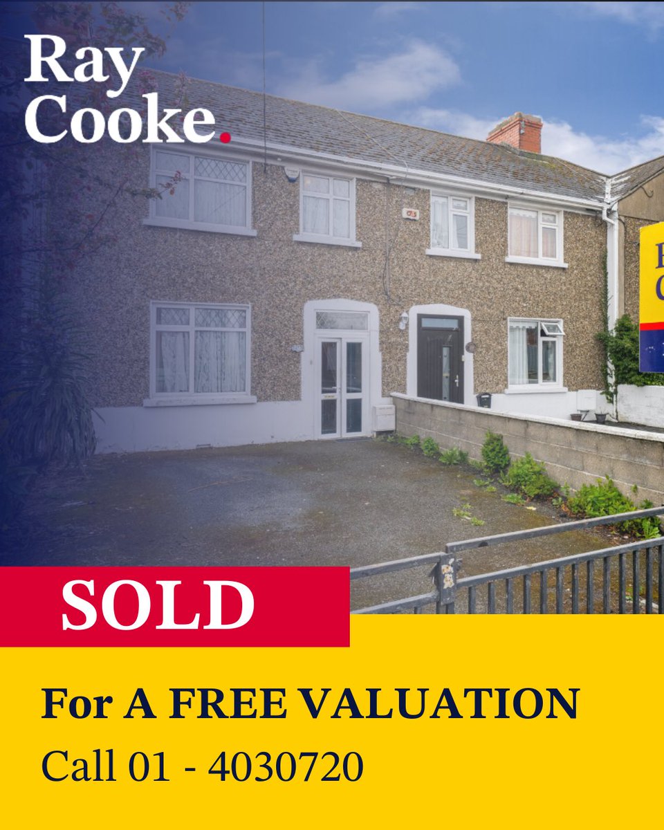 🚨🏡 SOLD - 101 Jamestown Road, Inchicore, Dublin 8 

Congratulations to both our vendor and purchaser on the close of this sale! Wishing them both all the best! ✅🏡

#raycookeauctioneers #sold #propertysold #sellersagent #sellinghomes #dublinproperty #propertyexperts