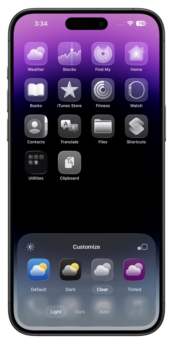 التحديث الجاي خلال اسبوعين  7.0.0 بيدعم iOS26 مع الايقونات ، ان شاء الله ان النسخة الداكنه كويسة كتصميم 😁🙏.