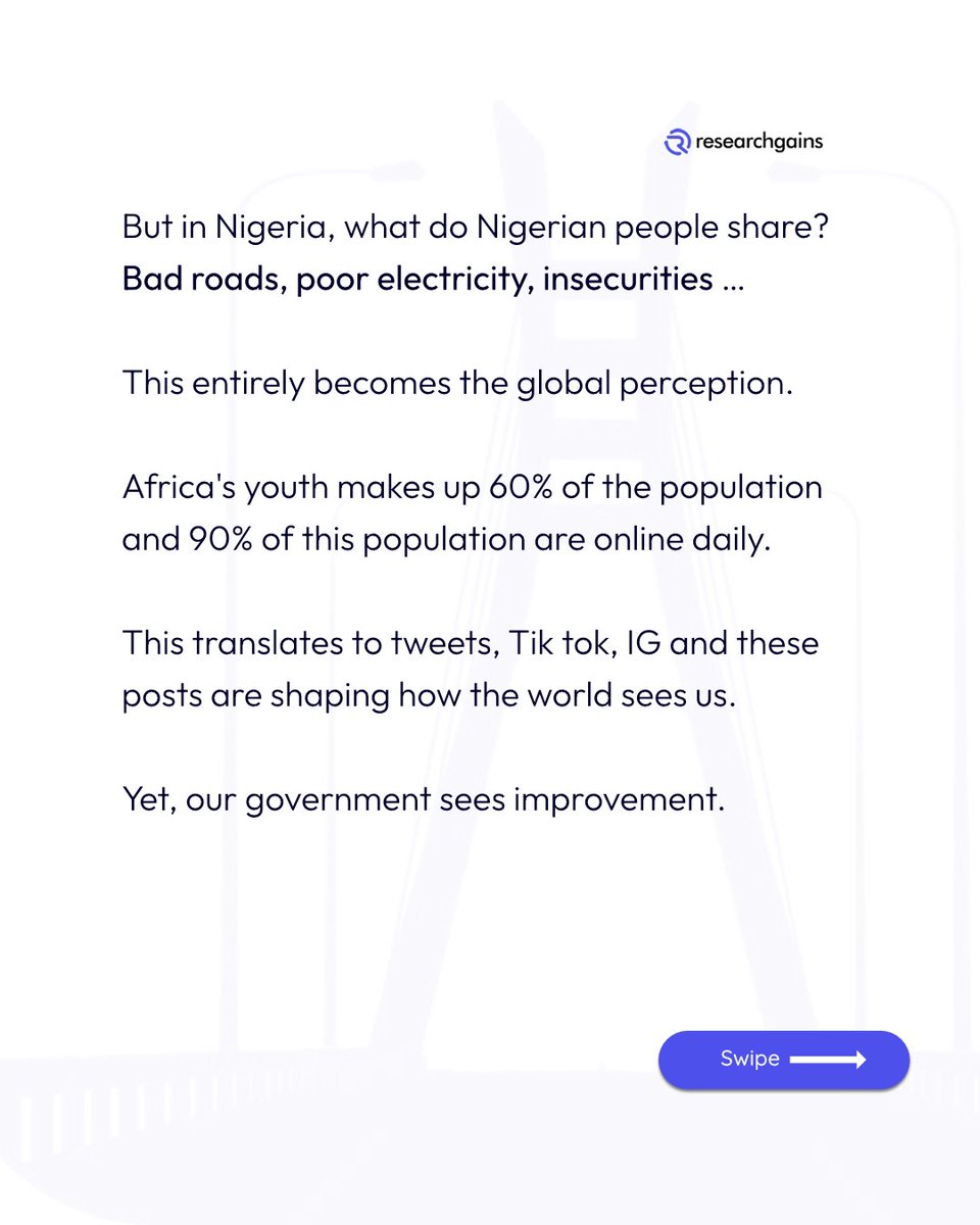 ResearchGains's tweet image. #DataForDevelopment
#CitizenVoice
#RealData
#Researchgain
#Africa
#TruthInData