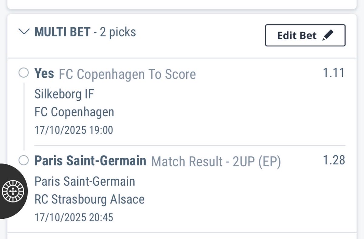 Teerooi26's tweet photo. Play 1 let’s go 🔥 

I’ll close it on play 10 for me then try to keep going. The odds will drop so we play today. https://t.co/Yozgq8wSLK