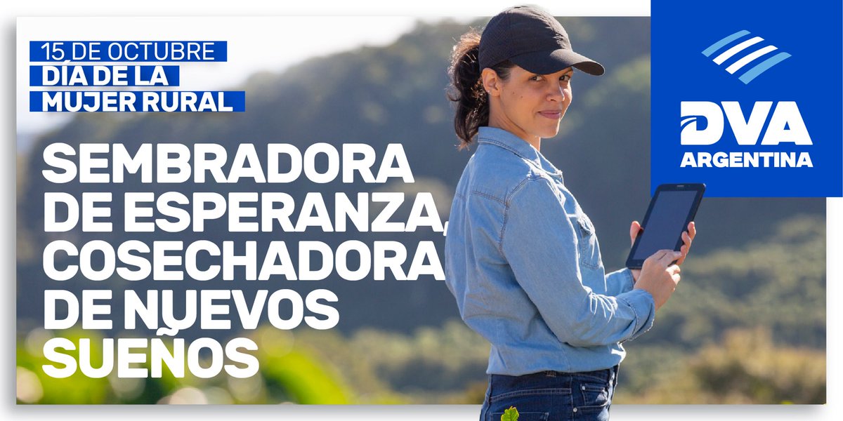 Su esfuerzo impulsa el desarrollo del agro.
Su conocimiento, la fuerza que transforma cada cultivo en futuro.
Feliz Día de la Mujer Rural. 🌾