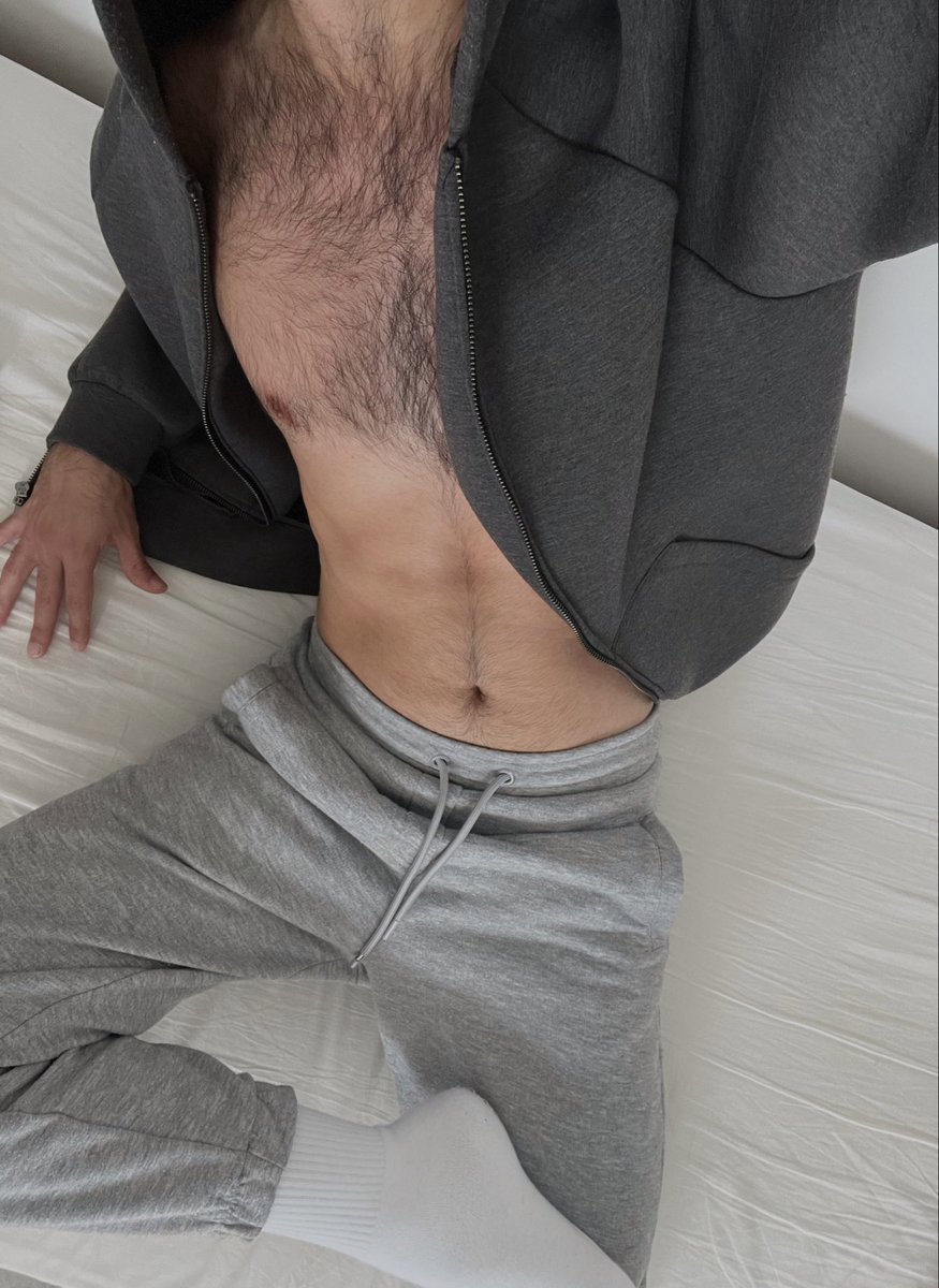 Since you liked my last grey sweatpants pic