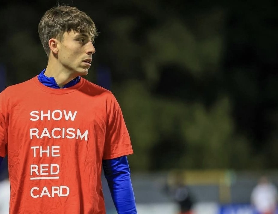HaverfordwestSLO (@bluebirdsslo) on Twitter photo Football brings people together — racism tears us apart.
Let’s show racism the red card and stand shoulder to shoulder for respect, inclusion, and equality — on and off the field. <a href="/HaverfordwestFC/">Haverfordwest County AFC 🏴</a> <a href="/theredcardwales/">SRtRC Wales | Cymru 🏴</a>
#ShowRacismTheRedCard #KickItOut #UnityInDiversity Football brings people together — racism tears us apart.
Let’s show racism the red card and stand shoulder to shoulder for respect, inclusion, and equality — on and off the field. <a href="/HaverfordwestFC/">Haverfordwest County AFC 🏴</a> <a href="/theredcardwales/">SRtRC Wales | Cymru 🏴</a>
#ShowRacismTheRedCard #KickItOut #UnityInDiversity