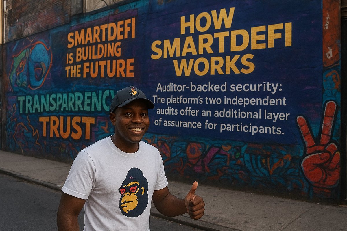 Here is an amazing concept “HOW SMARTDEFI WORKS”

Auditor-backed security: The platform's two independent audits offer an additional layer of assurance for participants.

website: FEG.io
Launchpad: SmartDeFi.com