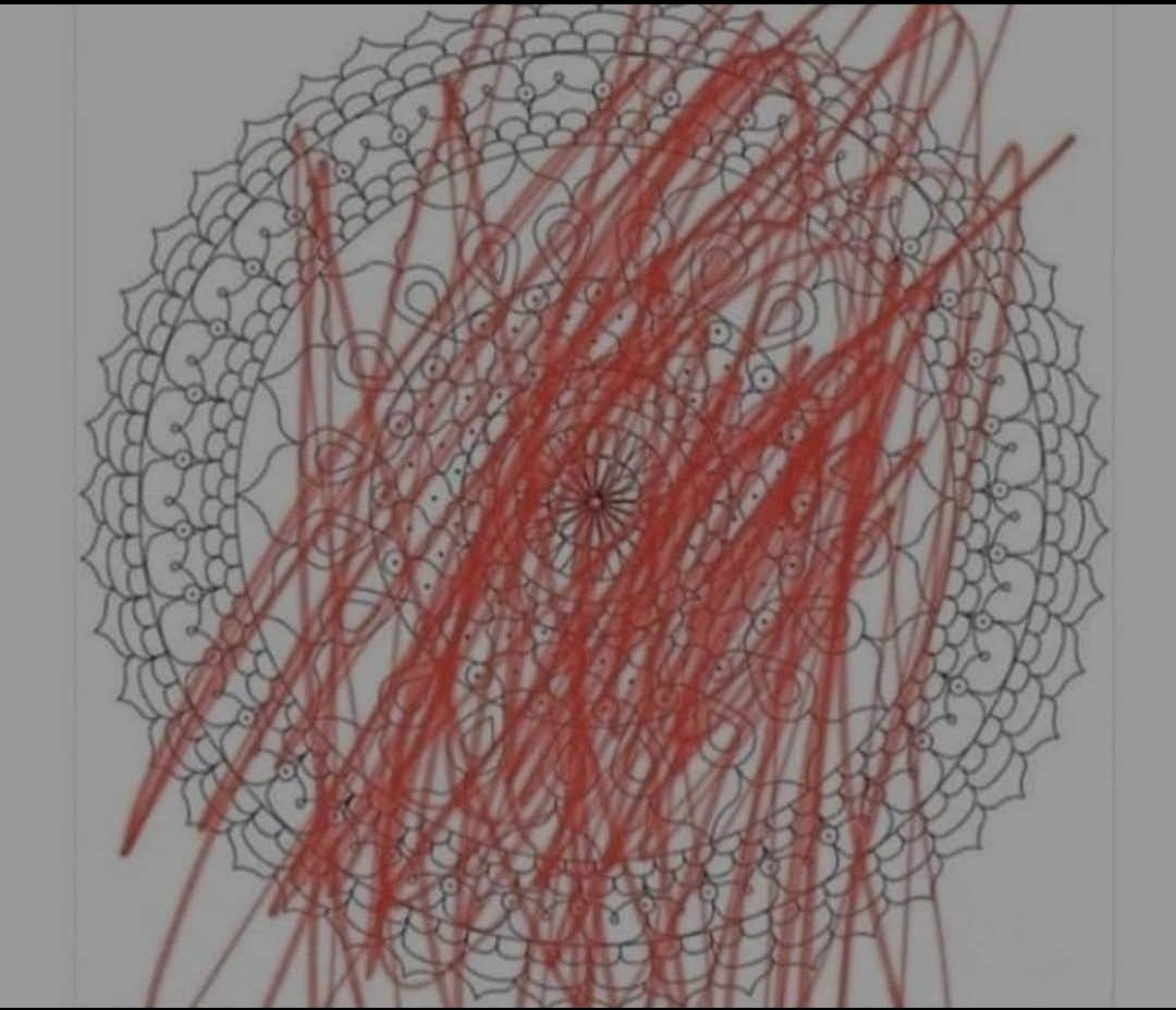 Para esperar el 26 me puse a pintar mandalas
