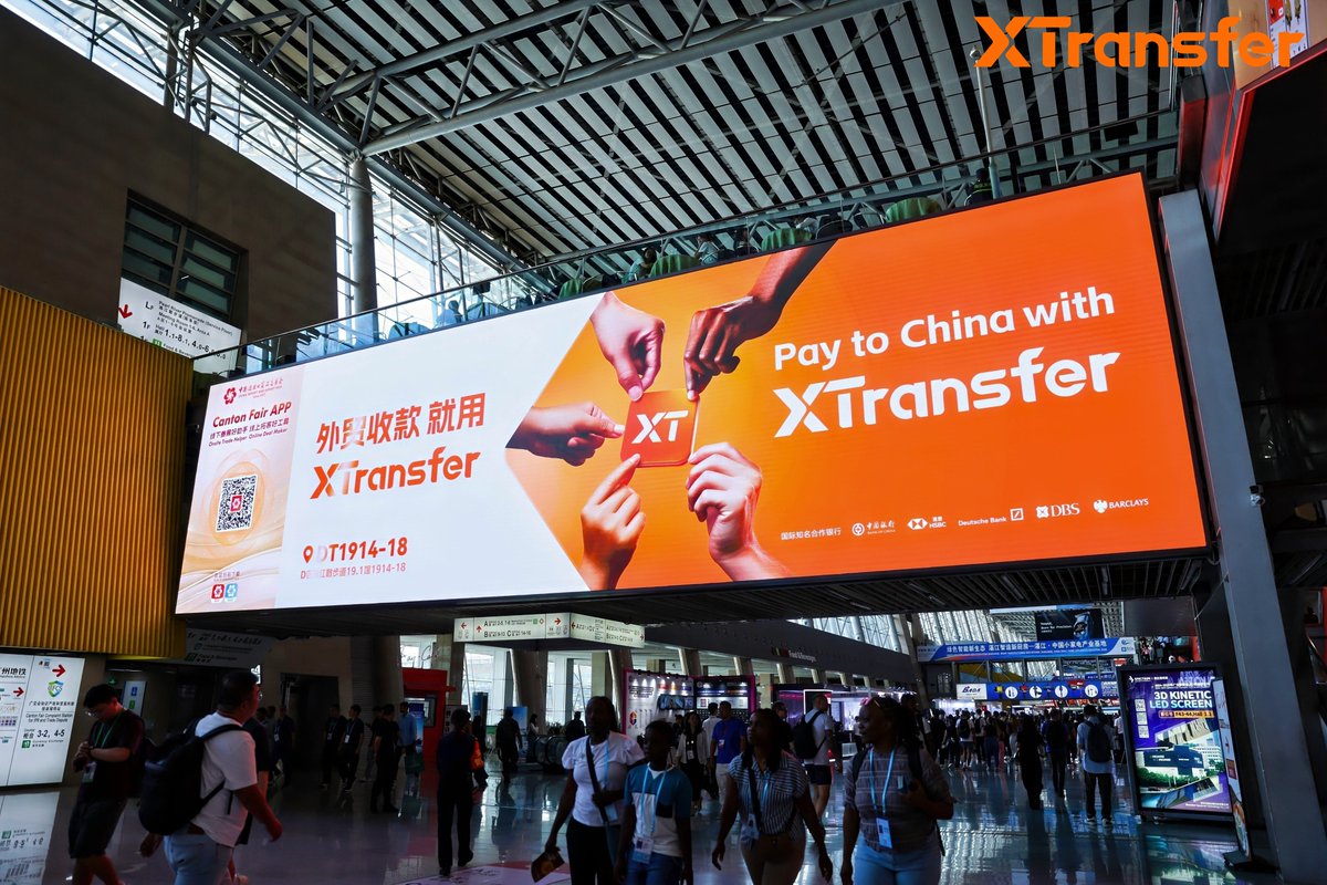 🔥 XTransfer <a href="/138th/">정환주</a> Canton Fair — Day 1 Highlights!

We welcomed global visitors 🌍 exploring how XTransfer helps businesses solve B2B payment challenges — faster, safer &amp; smarter! 

📍 Visit us at Hall 19.1, DT1914–18 (Area D)

#CantonFair #CrossBorder #GlobalTrade #B2B #SMEs