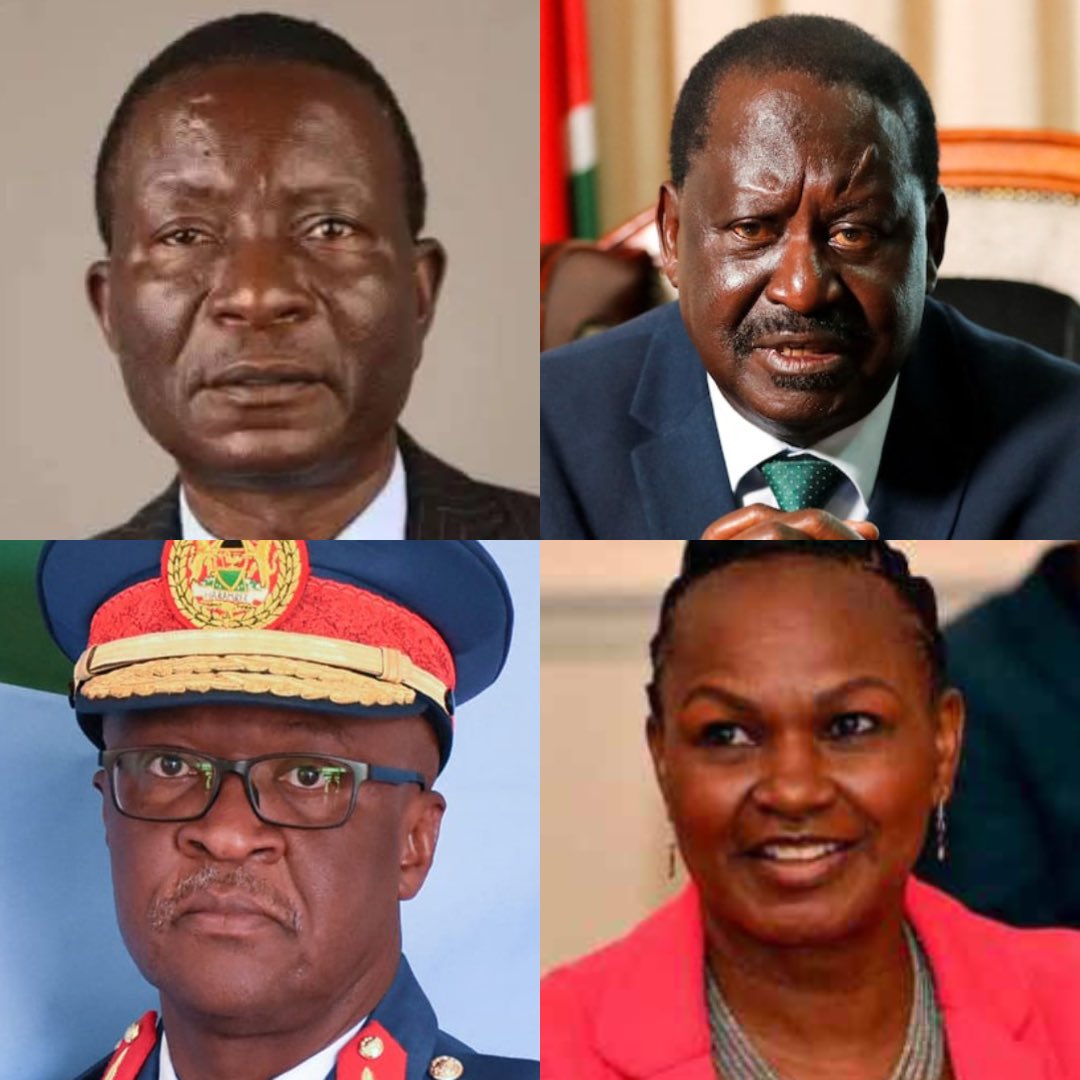 FGaitho237's tweet image. 1. Francis Ogolla - Chief of Defense Forces
2. Roseline Odede - Chairperson KHRC 
3. Charles Ong’ondo Were - MP Kasipul 
4. Raila Amollo Odinga - ODM Leader 

#LuoLivesMatter 
#OccupyStateHouse2025
#RutoMustGo