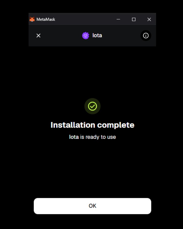 You can now stake IOTA straight from MetaMask 🦊

Swirl integrated MetaMask Snaps (wow gud dev)

This means Staking your IOTA just got lot easier

stIOTA is for everyone.