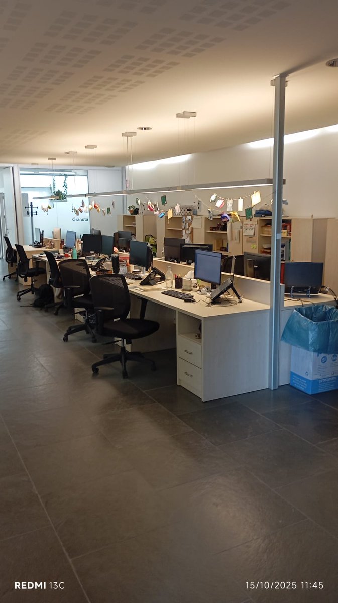 Les oficines de <a href="/fundesplai/">Fundesplai</a> es buiden en motiu de la #vaga per #Palestina...