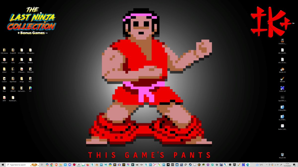 RoRamsay's tweet photo. Just in: #Amiga #LastNinjaCollection https://t.co/pb9lUdSAPk