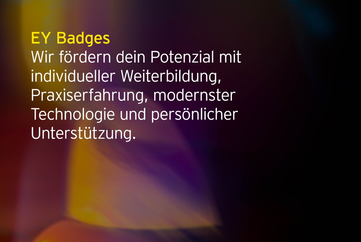 Was gibt es Besseres, als sich stetig weiterzuentwickeln? EY hilft dir dabei! 🤩
Von Masterförderung &amp; Berufsexamina bis zu Trainings, Mentoring &amp; Women’s Leadership Journey – wir stärken dein Potenzial mit Technologie, Erfahrung &amp; inklusiven Netzwerken. 💼✨