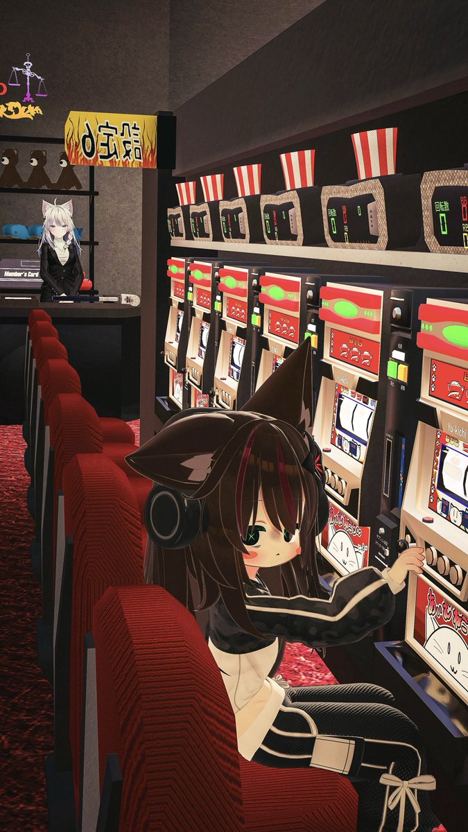 お題　休日
タイトル「リベンジ」
以前に電脳光画館様の投稿写真展示会に展示していただいた写真です
#VRChat