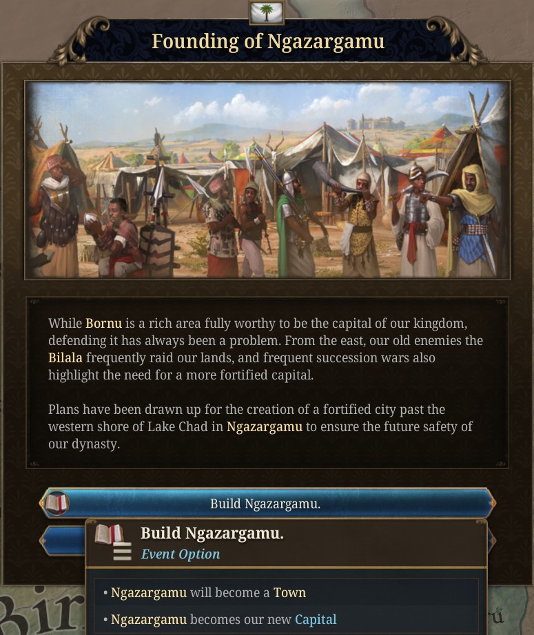 nekotei_m's tweet image. #EU5 #ProjectCaesar
Tinto Flavour#43はカネム・ボルヌおよびソンガイ固有コンテンツの紹介
forum.paradoxplaza.com/forum/1863049/

◎カネム＝ボルヌ
■歴史的背景…