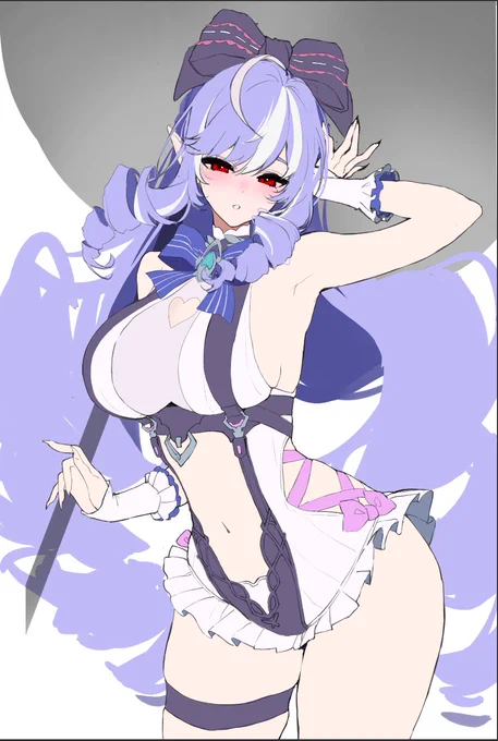 水着ビビアン描く描く(о'∀`о)