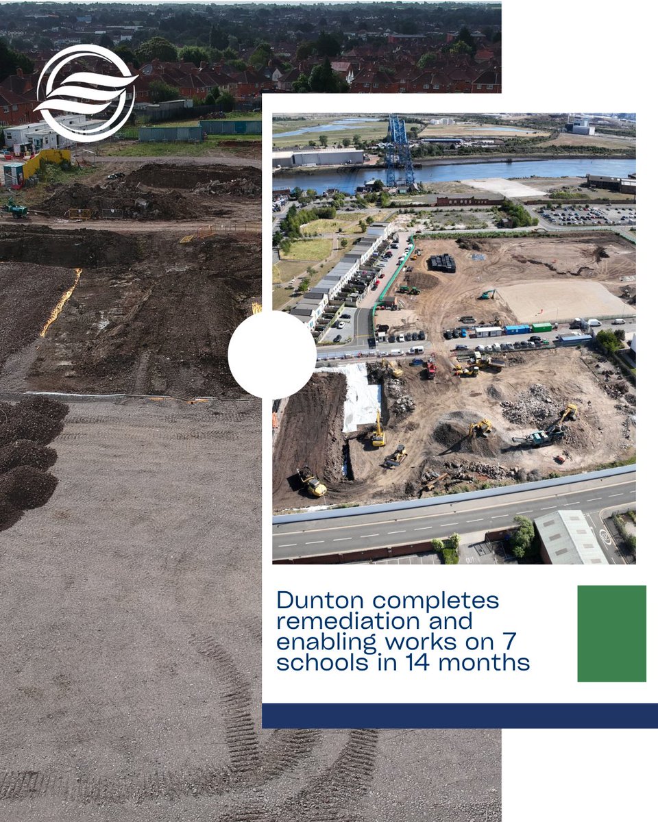 DuntonEnvLtd's tweet image. 🏫 7 schools. 14 months. One delivery partner.

Dunton has completed remediation &amp;amp; enabling works on 7 school projects across the UK — all within 14 months.

Trusted. Collaborative. Nationwide.

#RestoringOurEnvironment #Remediation #EnablingWorks #ProjectDelivery