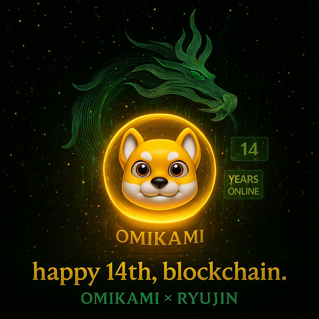 brozie_nz's tweet photo. @blockchain Must respect..wish you a happy 14th birthday from the #kamiarmy community https://t.co/YkMefaKheR