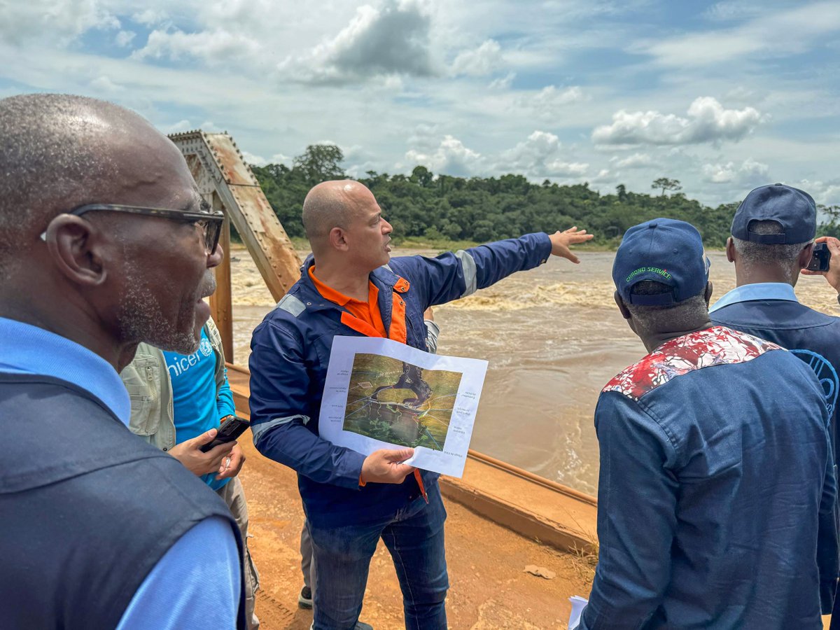 KHPC_officiel's tweet photo. Les responsables des Agences de l'ONU au Cameroun en visite dans la zone du projet hydroélectrique de Kikot-Mbebe. Les échanges ont porté sur l'éducation des enfants et l'autonomisation des femmes grâce à l'agriculture.
Retour sur cette visite ici : https://t.co/u9e9u9u9xT
#KHPC https://t.co/wRdqkpOgii