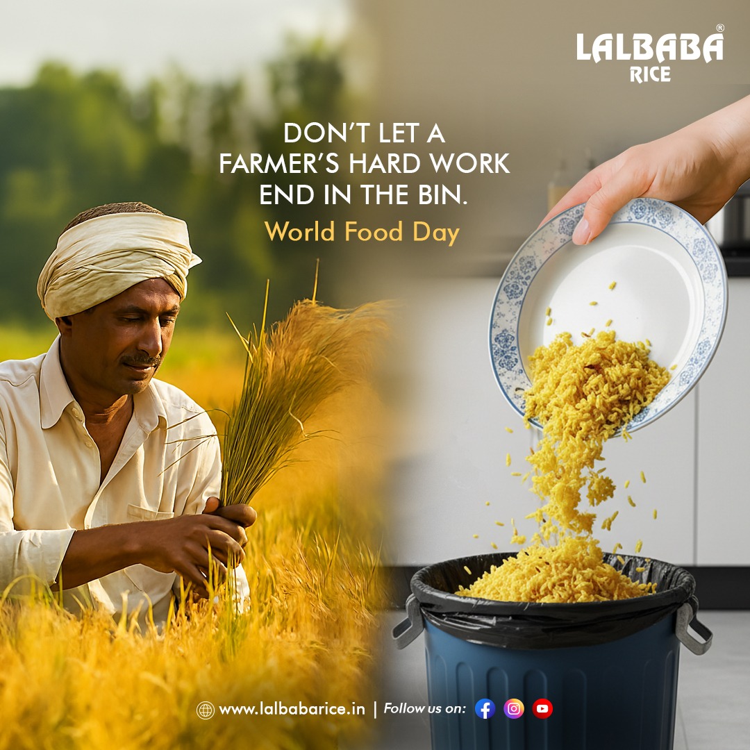 This World Food Day, value every grain.
#RespectFood #LalbabaRice