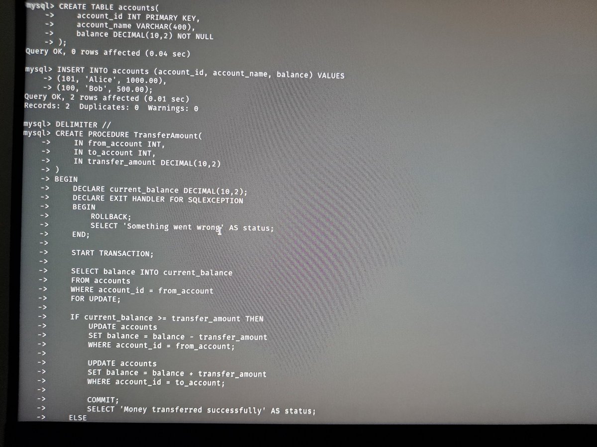 NotSnorgo's tweet image. Man going through absolute disaster today , My tier 420 college fucking lovessss MySQL . Spent 2 hours doing this crap😡. Can someone explain what happening here?