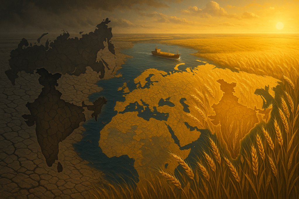 The New Grain Wars: India vs. Russia in the Battle for Global Food Security

🔸Control of grain exports has shifted from merely an economic advantage to a potent geopolitical weapon.

🔸Russia has become a supplier of cheaper wheat to African countries, particularly those that