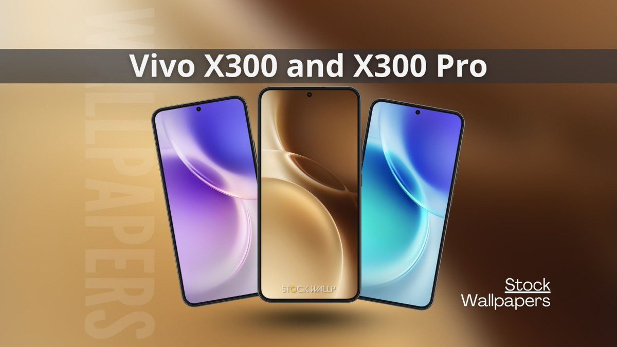 stockwallp's tweet photo. 🚀  Vivo X300 and X300 Pro Stock Wallpapers

💠  Download Vivo X300 and X300 Pro Stock Wallpapers in QHD quality with elegant gradients and abstract designs that perfectly match the phones’ premium style.

🔗 Download: 👇👇

https://t.co/2kTSgoki9c https://t.co/u2X4gT2VMV