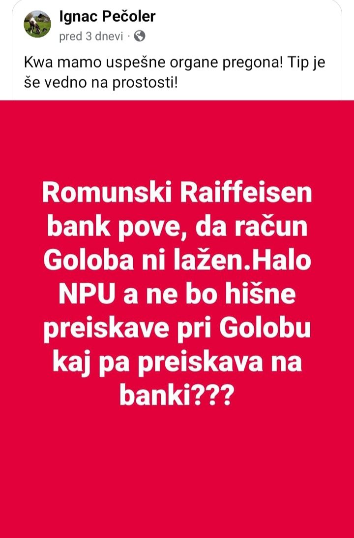 Nimajo časa, preganjajo janšiste.