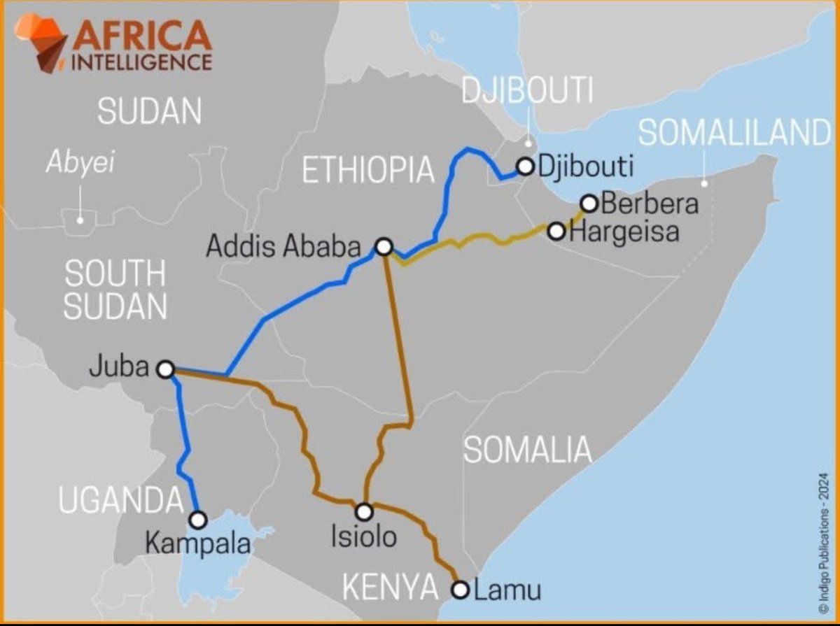 #Kenya Lamu Port, #Djibouti Port and #Somaliland Berbera Port set to become regional logistic hubs for 135 million landlocked #Ethiopians.
