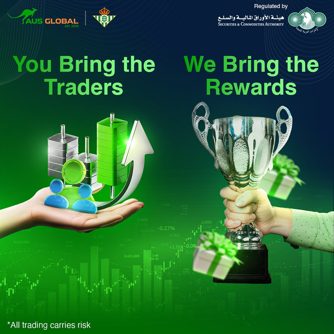 AusglobalSea's tweet image. Got a trading community? Turn it into opportunity. At AUS Global, we reward partners who grow with us. Refer traders, expand your network, and earn competitive commissions every month.
Your success grows with theirs.
#AUSGlobal #IBProgram #EarnWithAUSGlobal