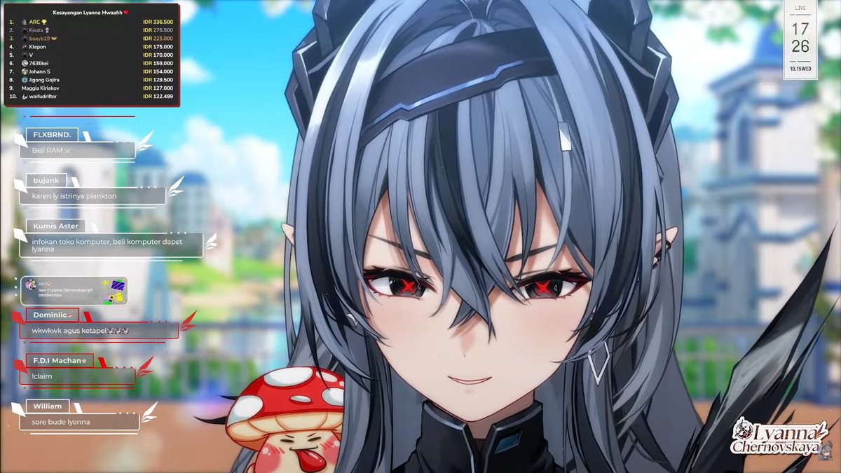 Otsulya~ makasih streamnya hari ini 🖤