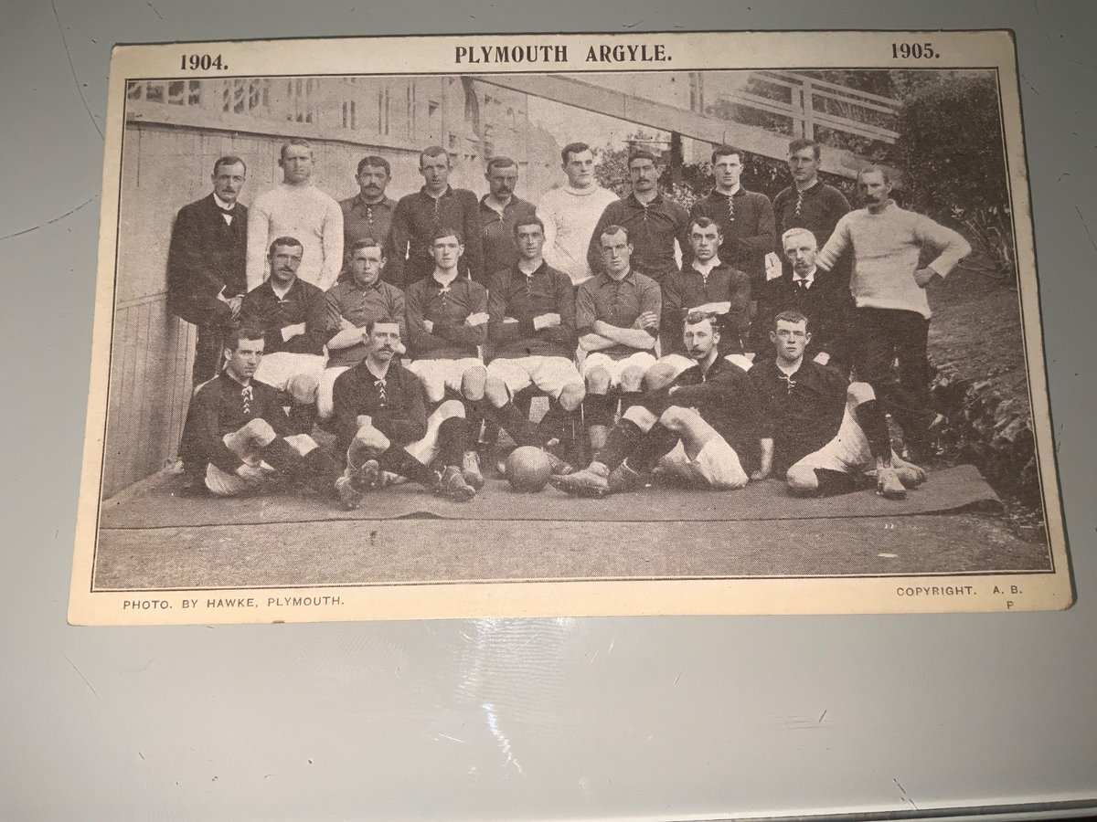 PAFCmemorabilia's tweet image. 1904 Plymouth Argyle F.C Team Photo Postcard⭐️RARE!!!⭐️

£19.95 currently

7 bids

Ends Sun 19th Oct @ 7:49am

ebay.co.uk/itm/1365802903…

#ad #pafc #argyle