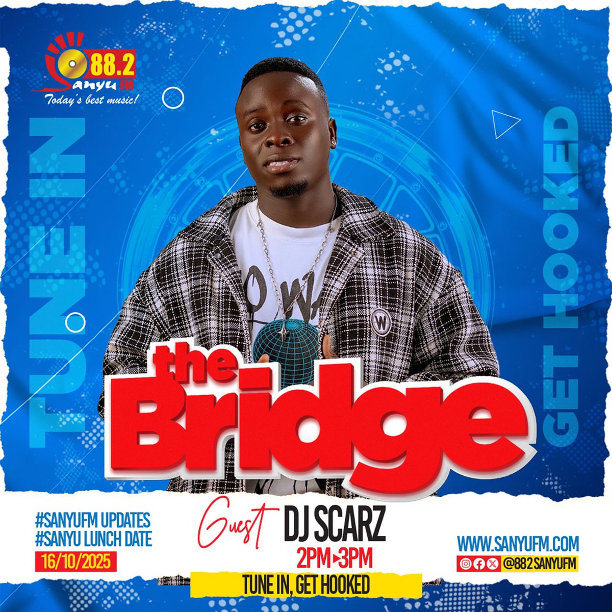 Stay tuned tomorrow for some great old school vibes... <a href="/SanyufmNews/">Sanyufm News</a> <a href="/SANYUFMROCKS/">SANYU FM</a> 

From 2pm -3pm