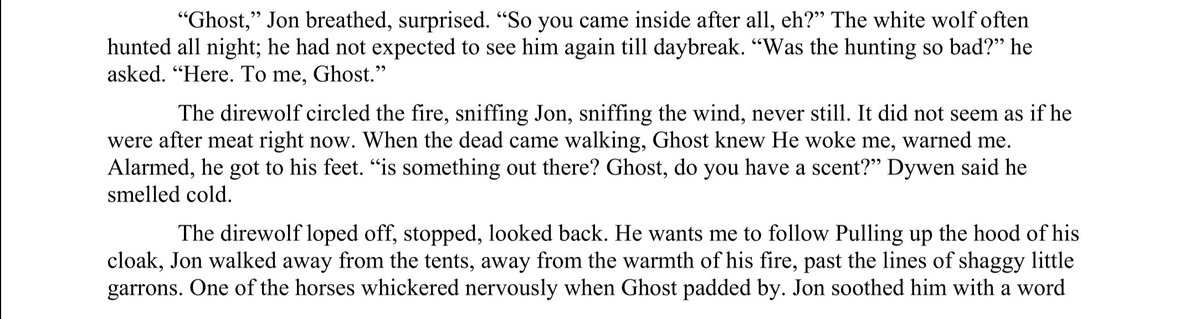 #ASOIAF #ACOK I love seeing Jon and Ghost together. Especially after the Ghost erasure in the later seasons 😒