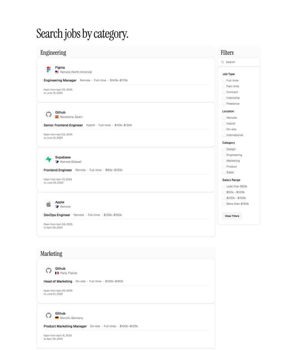 Mike_Andreuzza's tweet image. Sometimes, when you need to hire someone, you end up on sketchy sites where you do NOT find what you need.

I made Hirewise, an Astro &amp;amp; Tailwind CSS job and candidate listing theme. Is fancy, simple, and actually useful. It also has darkmode eh.