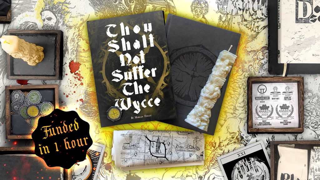 ontabletop's tweet photo. Suffer not the Wycce with a brand new @caesarink #Doomsong Kickstarter campaign which is live right now! Find out more about this #rpg #ttrpg and dive into a unique, fascinating, lavish roleplaying game https://t.co/fo4OPYqFxL https://t.co/i7PlEcOTDS