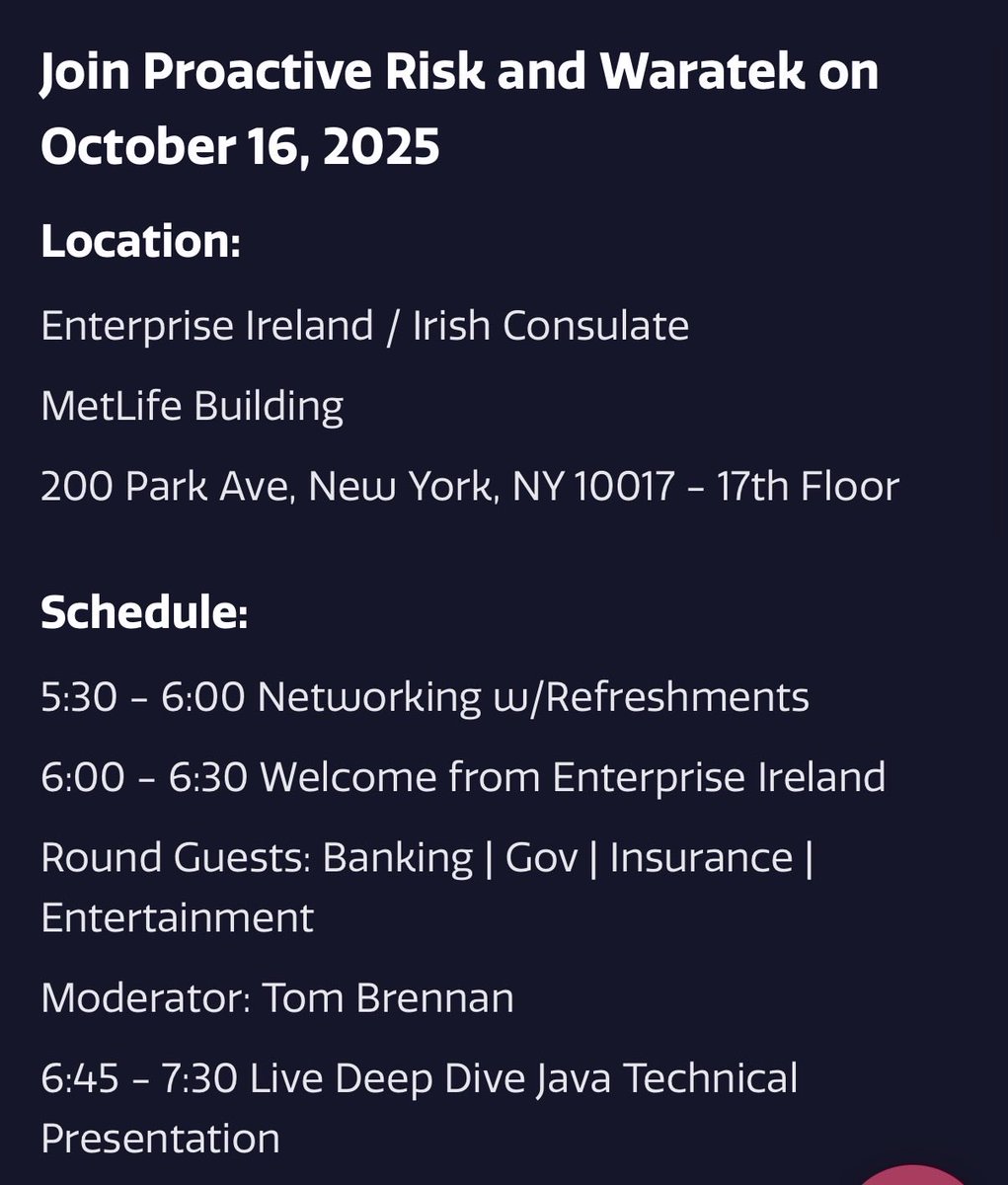 Proactive_RISK's tweet image. Hacking #Java #NYC #CyberSecurity 
RSVP @ resources.waratek.com/modern-attacks…
