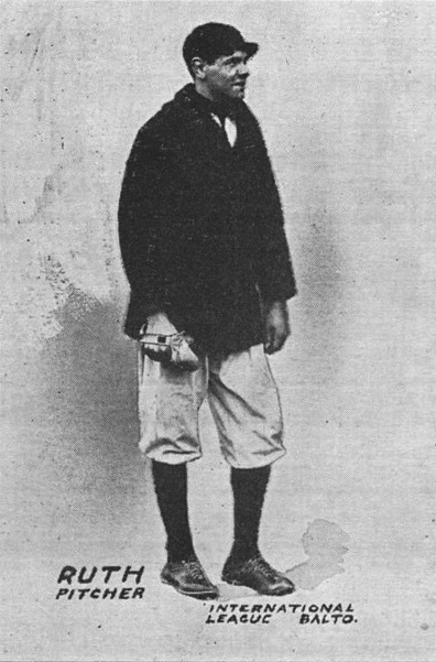 "Babe Ruth erupted into baseball like an Everest in Kansas. There was no one like him before.
No one remotely like him.
In his third year as a  full time player, that is, his third year not as a pitcher — just three  years! — Ruth held the career record for home runs.
Ruth went