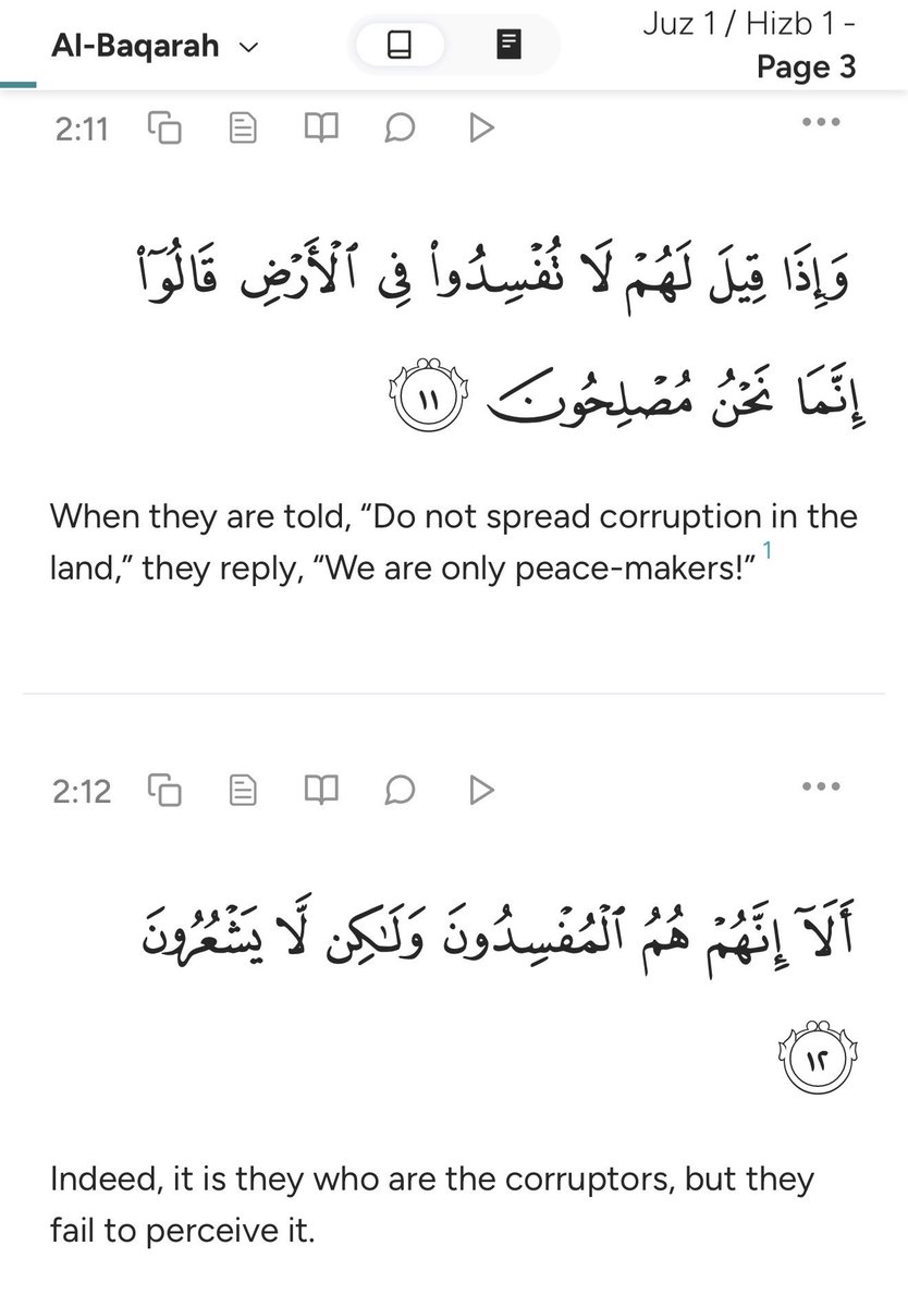 The Quran foretold this 1,400 years ago. They claim to be peacemakers but in truth they are the corrupters.