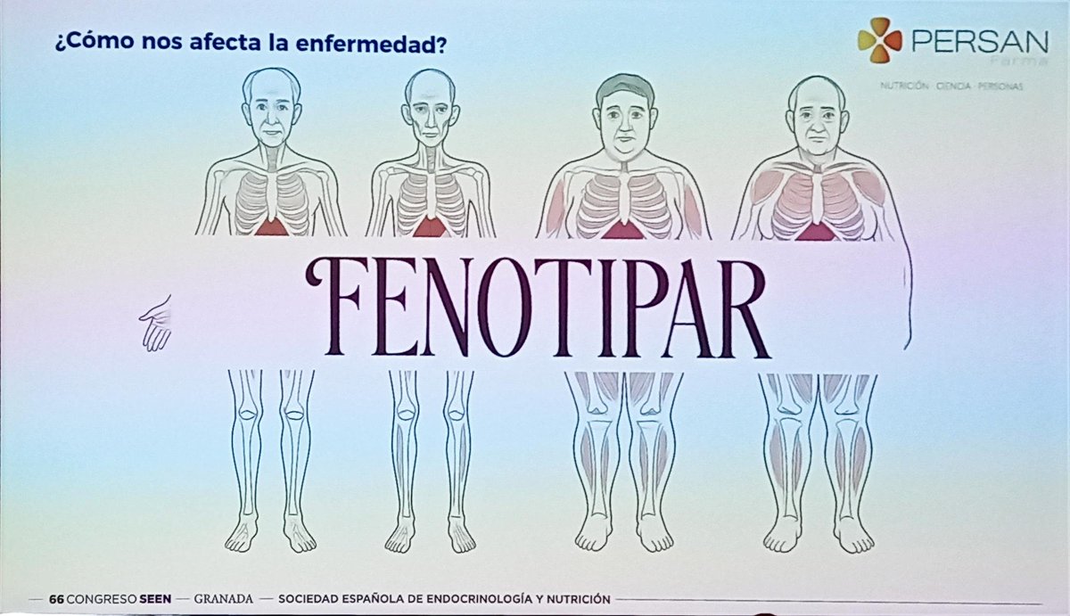 perezpevida_B's tweet photo. Valoración nutricional avanzada y la importancia de un adecuado fenotipado morfofuncional @NutriSeen @PatriciaGuirad2 #focusedon #seen2025 https://t.co/aeOTQCyZhp