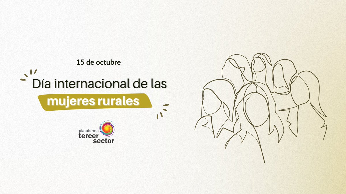 Plataforma del Tercer Sector (@plataforma3sect) on Twitter photo 🟣🟢 Declaración de la Plataforma del #TercerSector por el #DíaInternacionalDeLasMujeresRurales.
plataformatercersector.es/declaracion-pl… 🟣🟢 Declaración de la Plataforma del #TercerSector por el #DíaInternacionalDeLasMujeresRurales.
plataformatercersector.es/declaracion-pl…