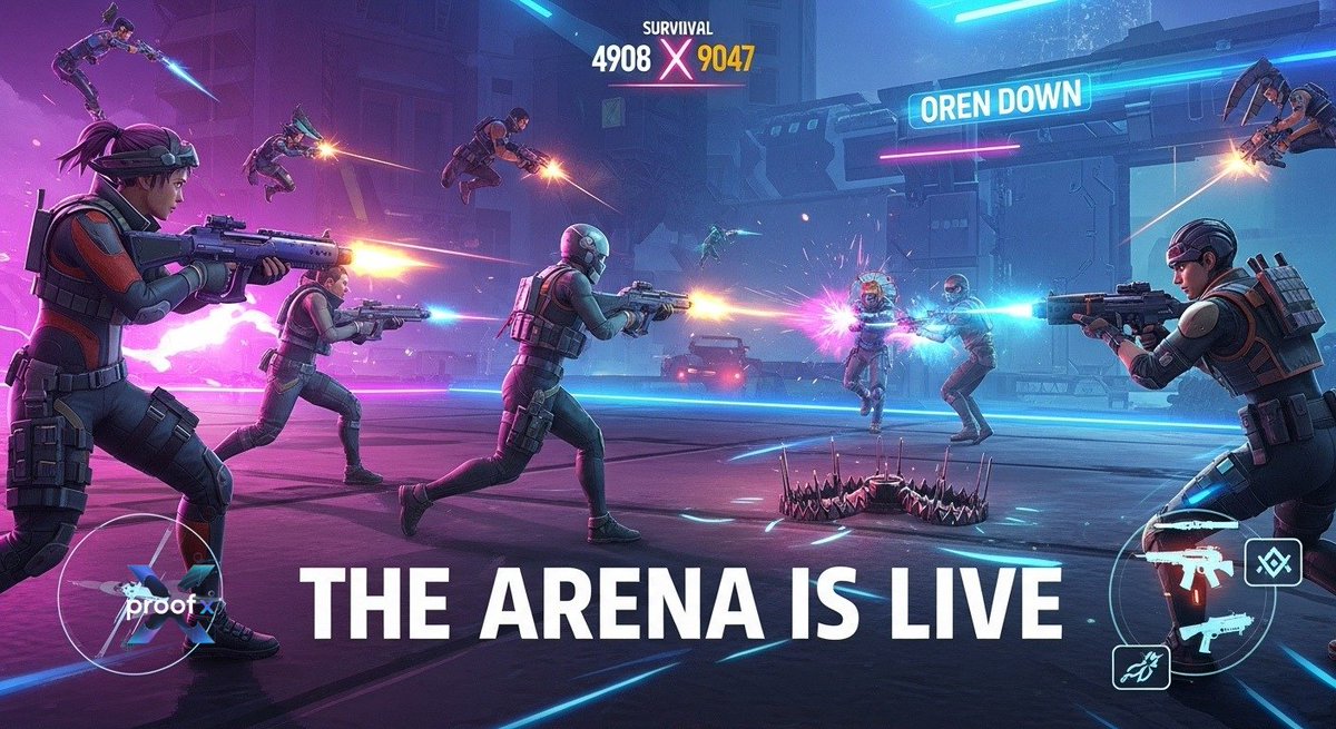 TheWeb3Vixen's tweet image. You and your friends are gathered around your screens, the clock ticking down toward the final showdown. Around you, a chaotic storm of blasters, traps, and unexpected twists unfolds.

Right in the middle of it all is DeathXFun, a game where survival demands quick thinking, sharp…