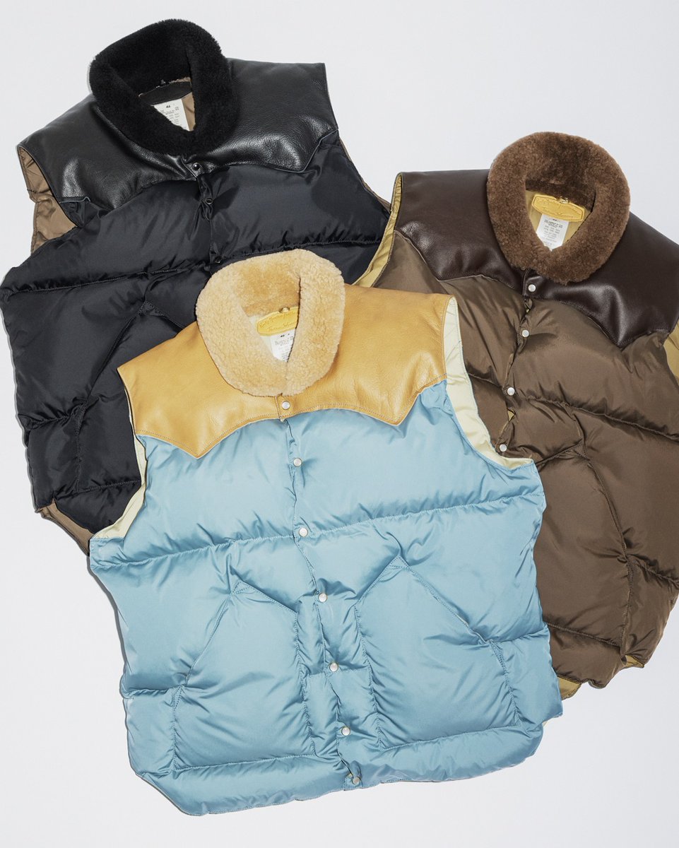 ロッキーマウンテンフェザーベッドの「クリスティーベスト」を別注