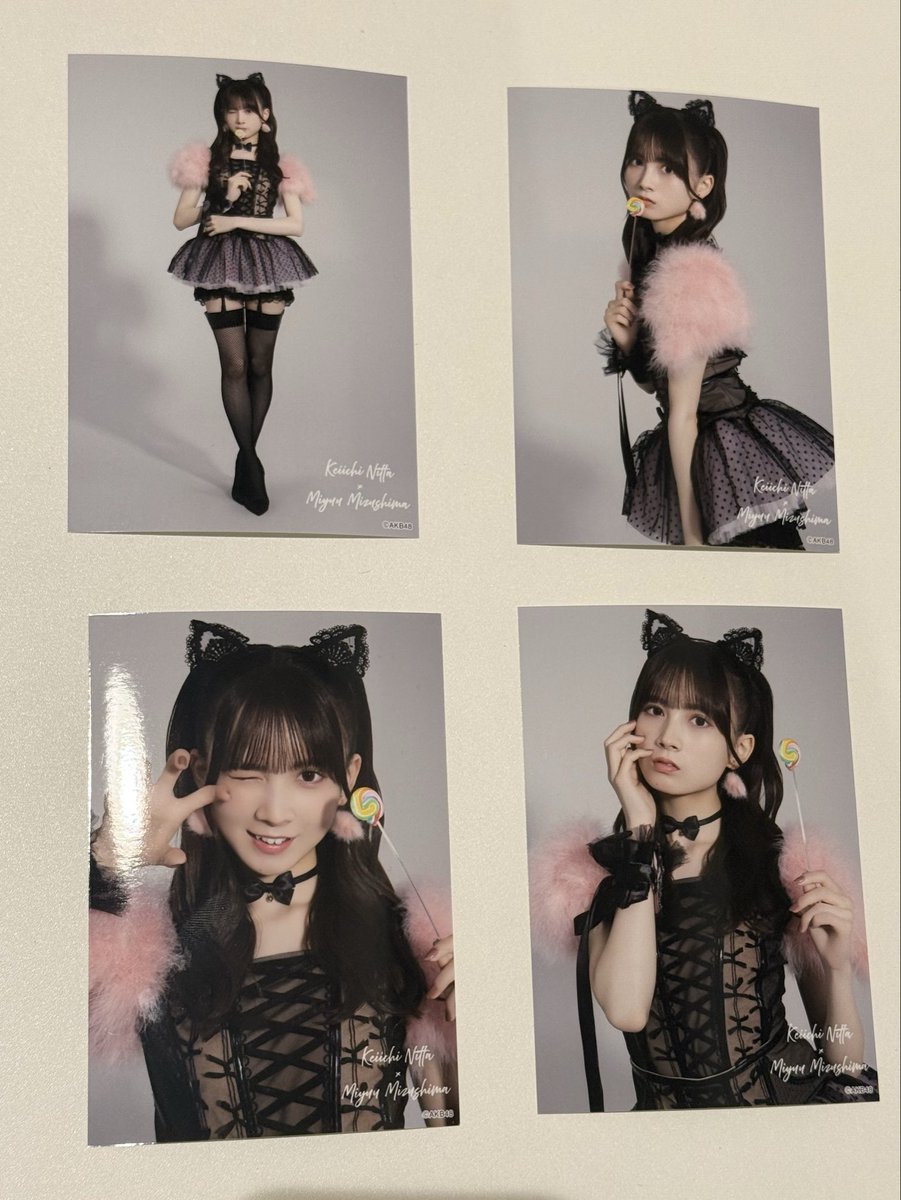 AKB48大衣装展」生写真📸 今回も全部可愛過ぎて最高です…🥺🩷 ぜひ集め